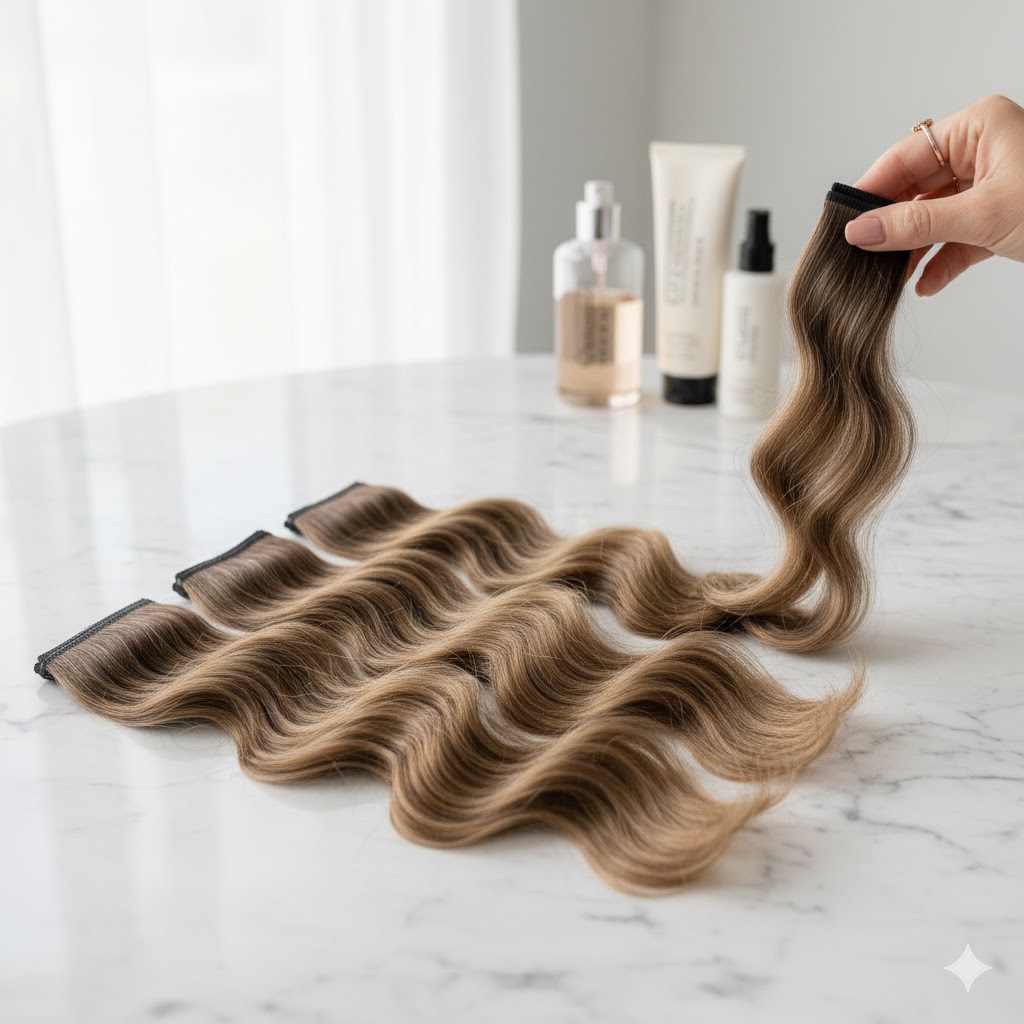 ultra slim genius weft extensions